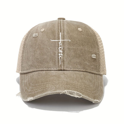 Trendy Faith Cross Cap