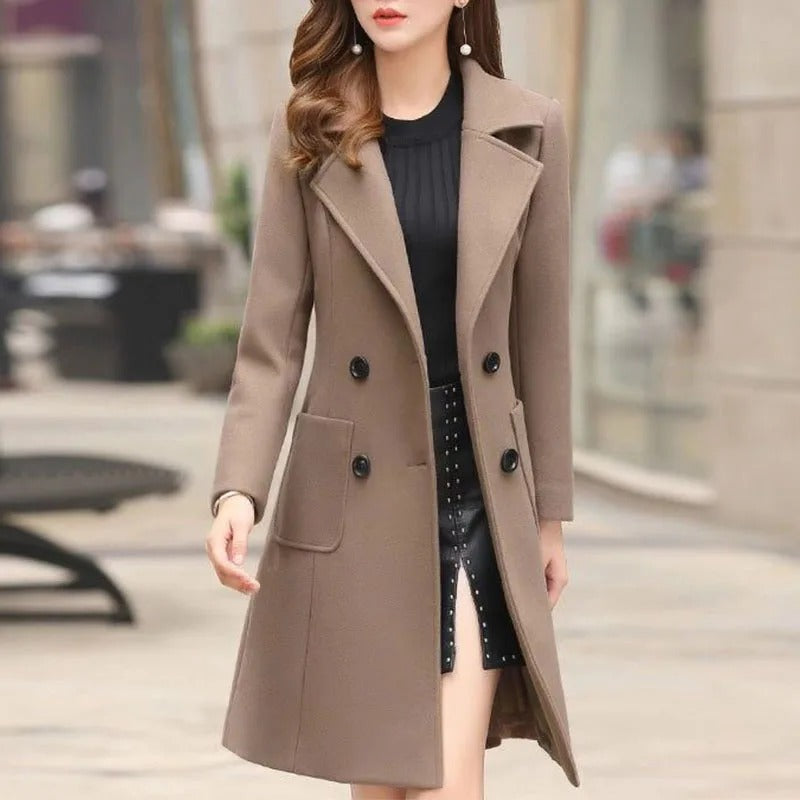 Timeless Double-Breasted Trench