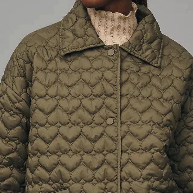 Amber Heart Quilted Jacket