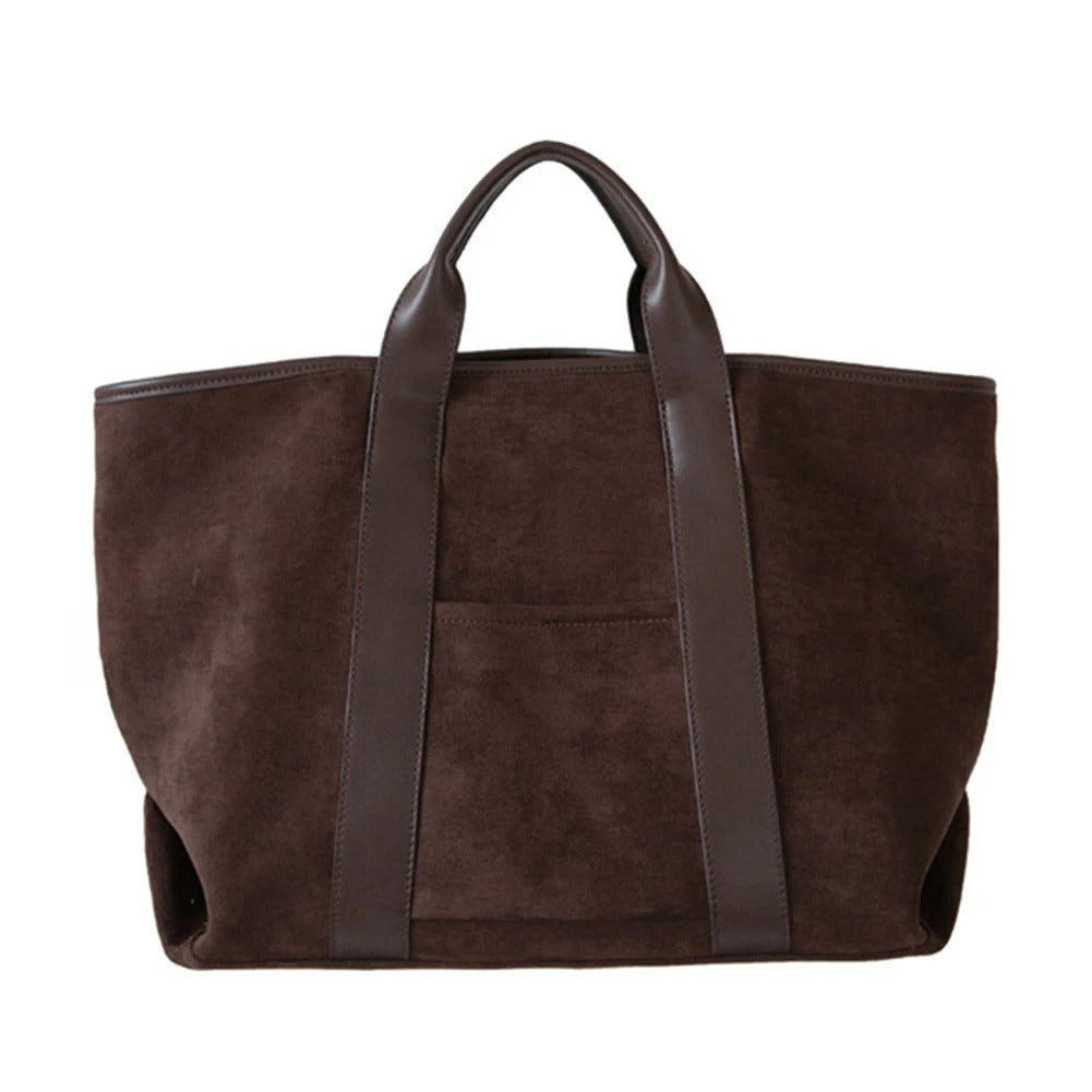 Carla Soft Suede Tote