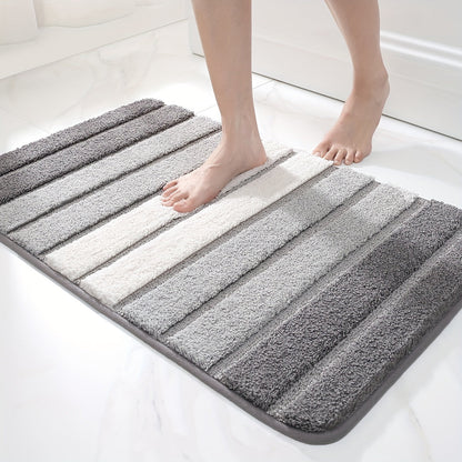 Oasis Stripe Bath Mat