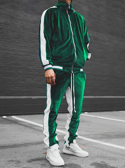 Signature Velvet Tracksuit