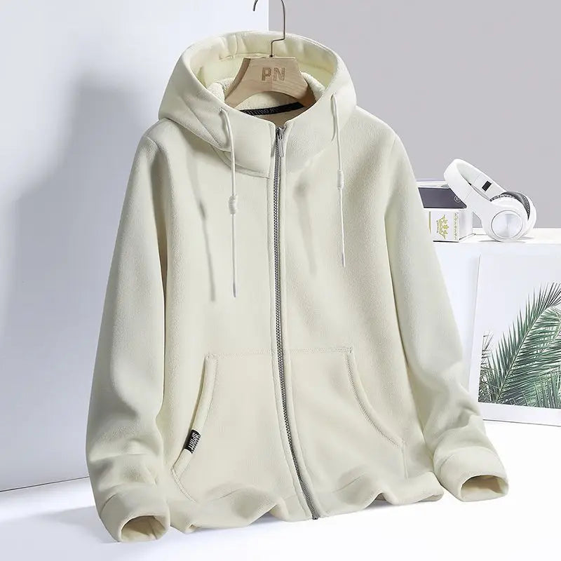 Elodie Fleece Zip-Up Hoodie