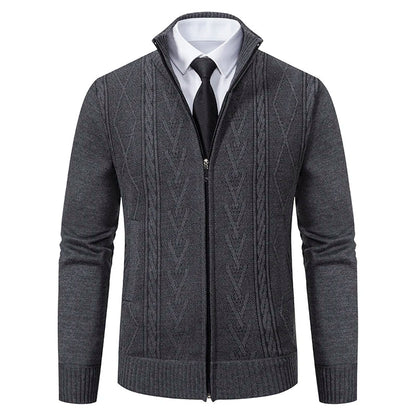 Aristo Knit Zipper Cardigan