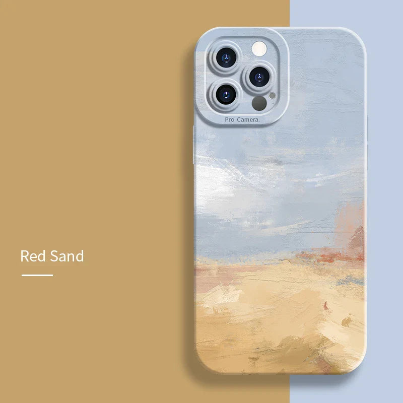 Artisanal Brushstroke iPhone Case