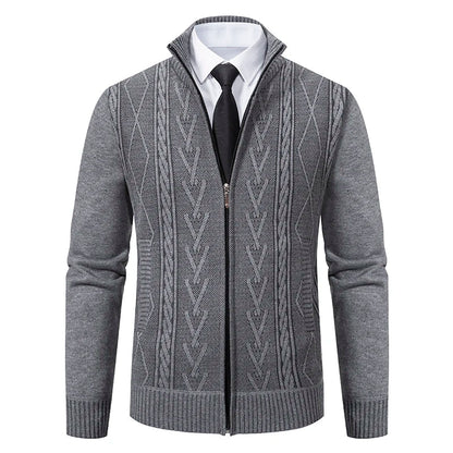 Aristo Knit Zipper Cardigan