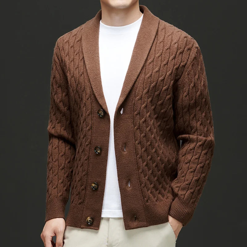 Marco Knit Shawl Cardigan