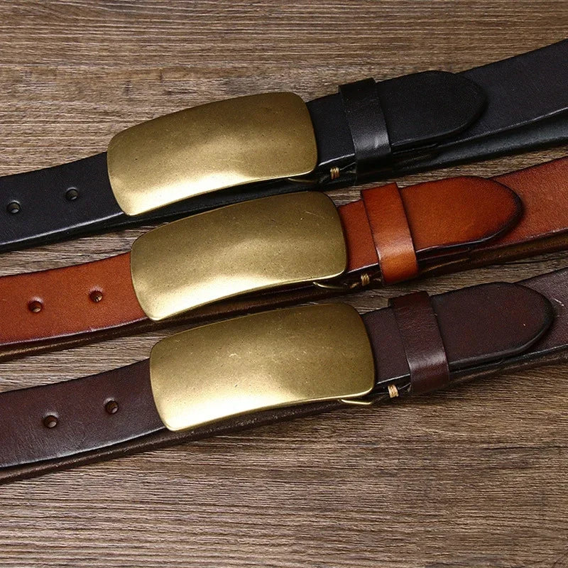 Old World Genuine Leather Belt