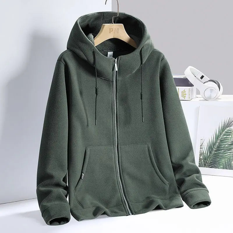 Elodie Fleece Zip-Up Hoodie