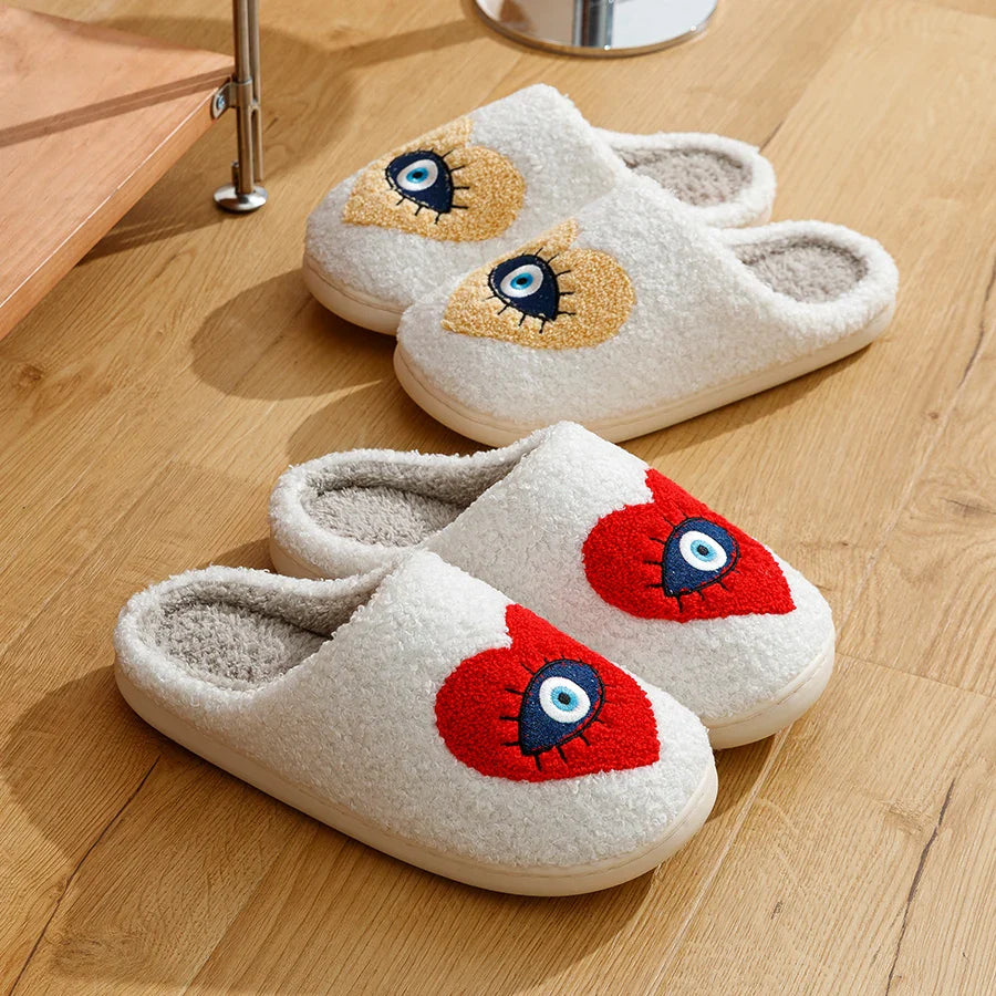 Dreamy Evil Eye Slippers