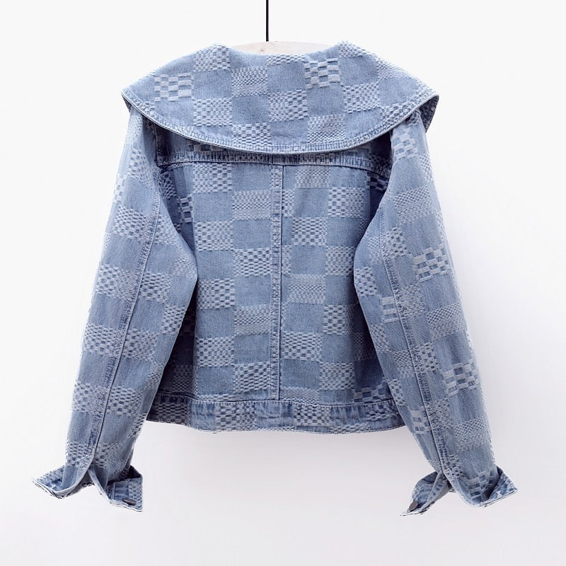 Avant-Garde Denim Jacket