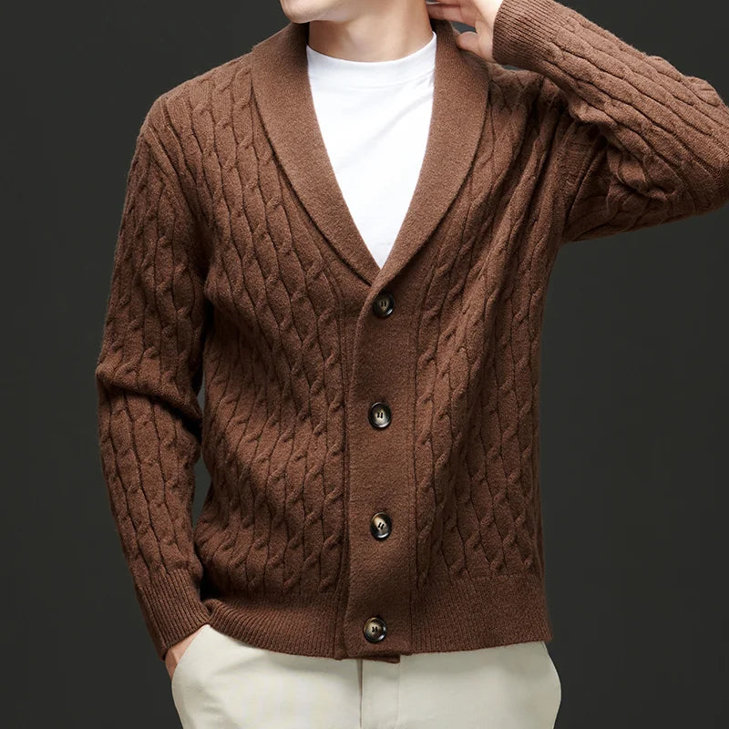 Marco Knit Shawl Cardigan