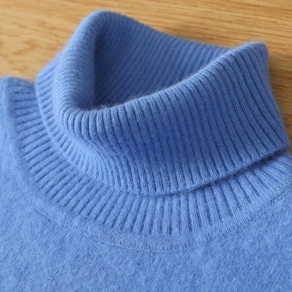 Lusso Pure Cashmere Turtleneck